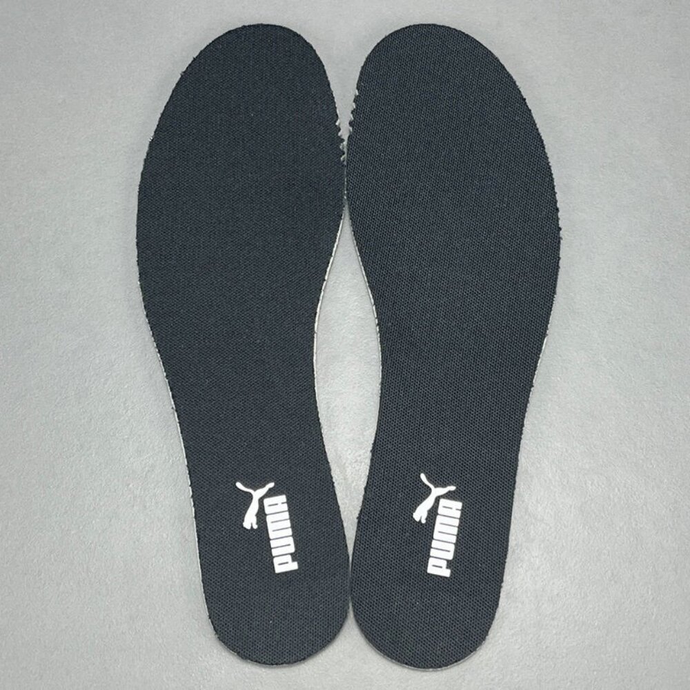 Puma Black And White Leather Racing Sneakers - Picture 9 of 11
